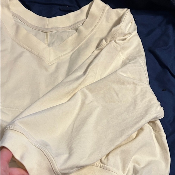 Lululemon Athletica Cream Crew Neck Sweater - Picture 3 of 7